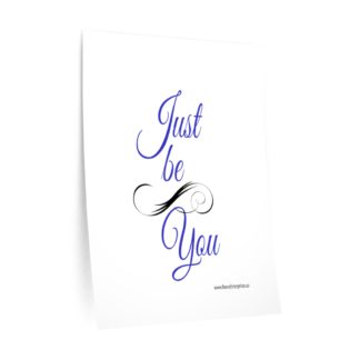 Wall Decals - Just Be You - Blue