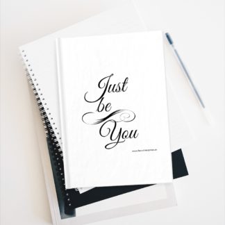 Journal - Ruled Line - Just Be You - Black