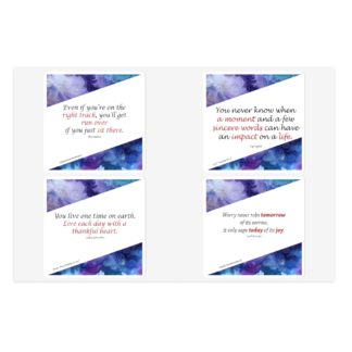 Sticker Sheets - Positive Sayings 2