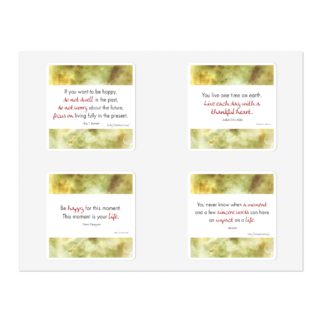 Sticker Sheets - Positive Sayings 3