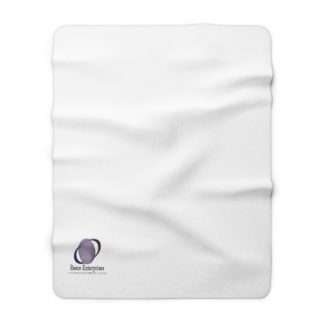 Sherpa Fleece Blanket - Reece Enterprises Logo