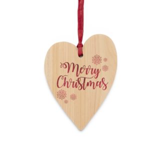 Wooden Christmas Ornaments