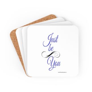 Corkwood Coaster Set - Just Be You