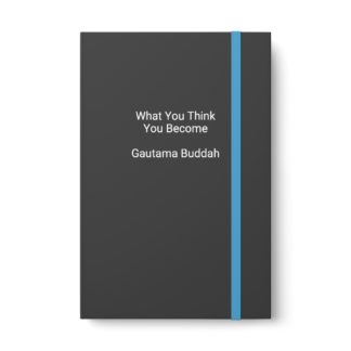 Color Contrast Notebook - Ruled - Think... Become