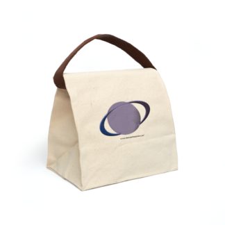 Canvas Lunch Bag With Strap - Reece Enterprises Logo